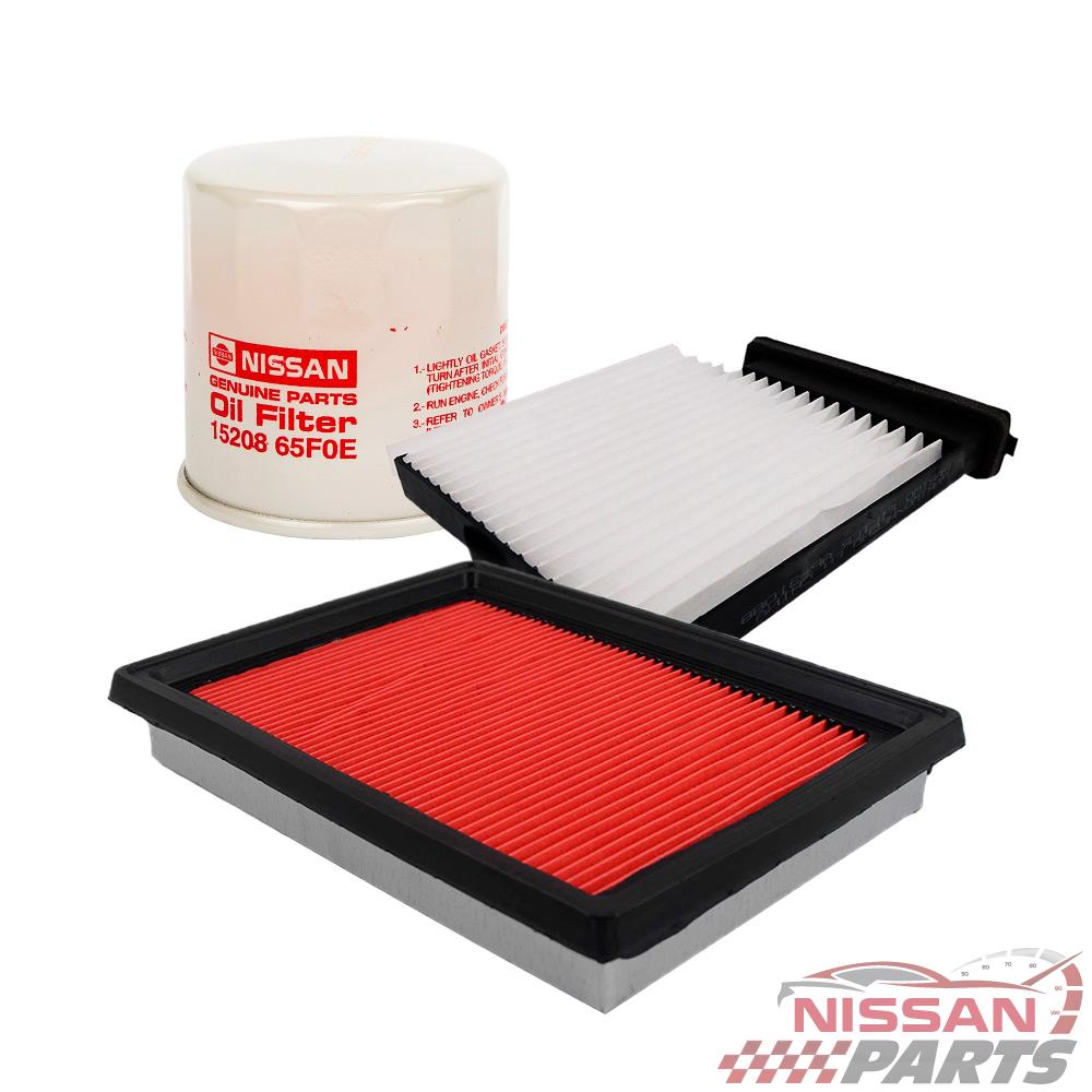 Kit De Filtros Originales Nissan Tiida C11 1.6 | Www.nissanparts.cl ...